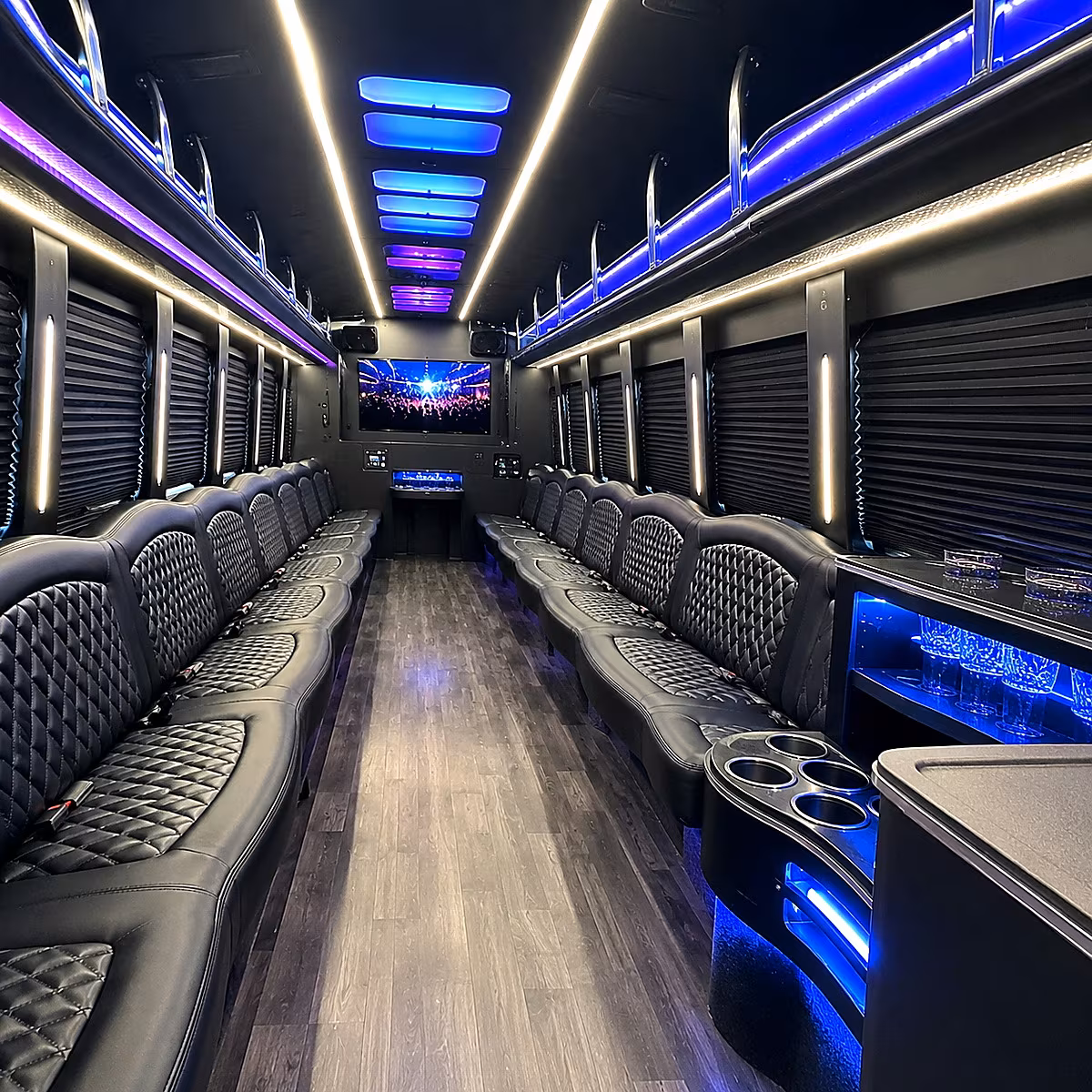 livermore party bus rentals inside